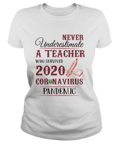 Never Underestimate A Teacher Who Survived 2020 Coronavirus Pandemic  Classic Ladies