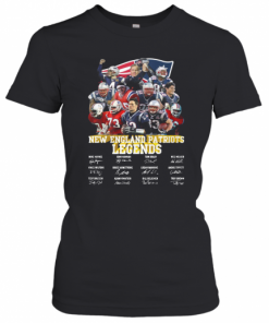 New England Patriots Legends All Team Signature T-Shirt Classic Women's T-shirt