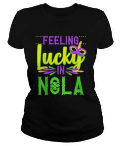 New Orleans St Patricks Day Nola Saint Paddys Funny  Classic Ladies