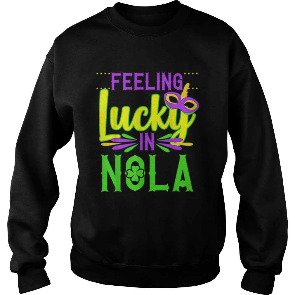 New Orleans St Patricks Day Nola Saint Paddys Funny Sweatshirt