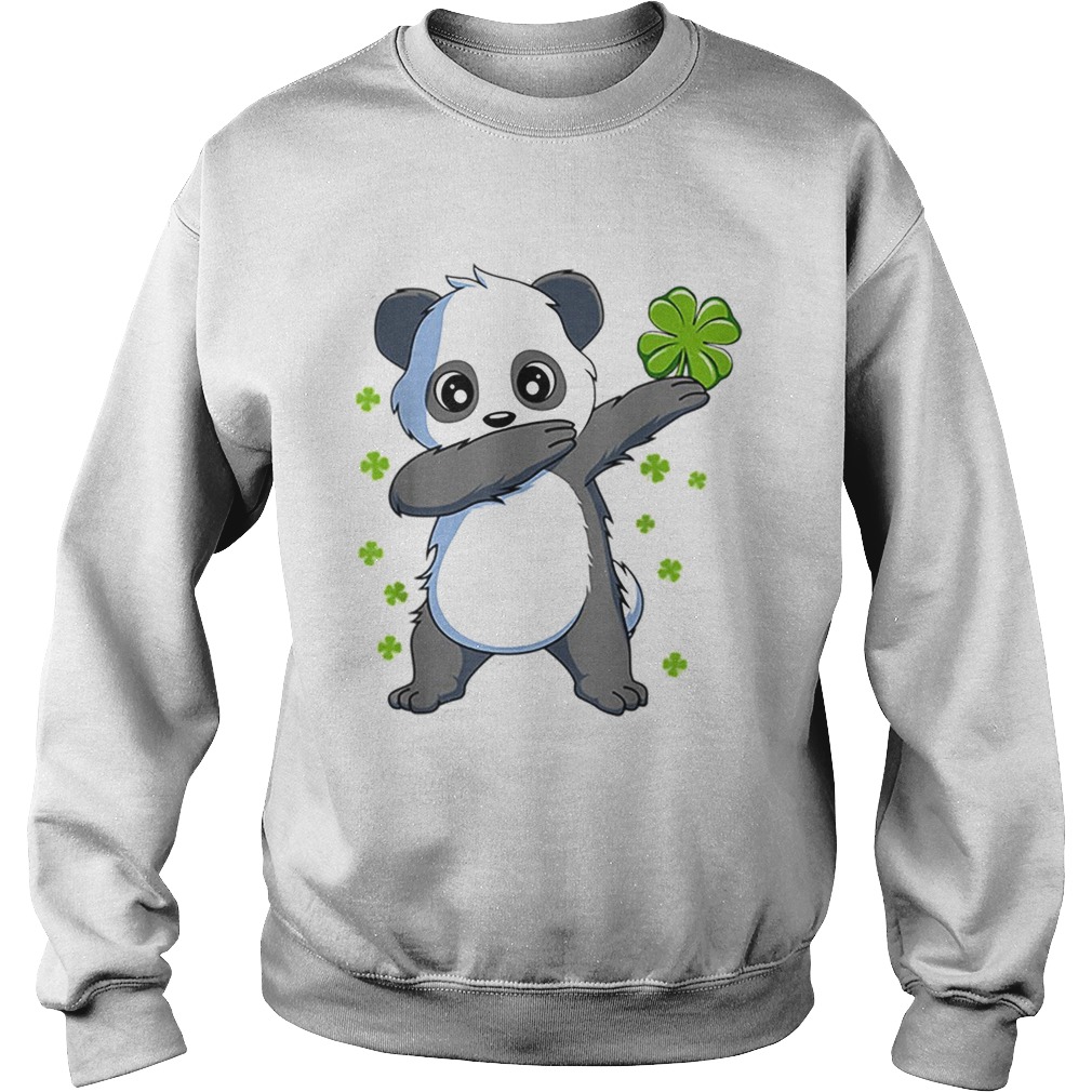 Nice Dabbing Panda St Patricks Day Sweatshirt