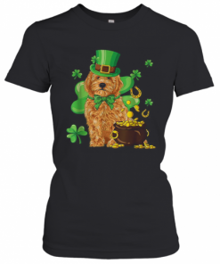 Nice Goldendoodle St Patrick'S Day Irish Dog Lover T-Shirt Classic Women's T-shirt