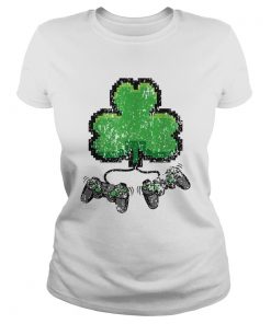 Original 8 Bit Clover Gaming St Patricks Day  Classic Ladies