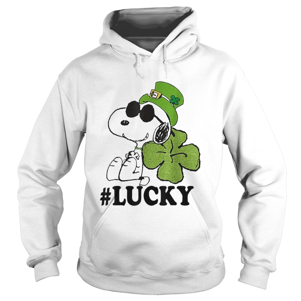 Peanuts St Patricks Snoopy Lucky Hoodie