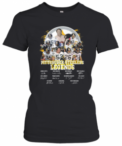 Pittsburgh Steelers Legends All Team Signatures T-Shirt Classic Women's T-shirt