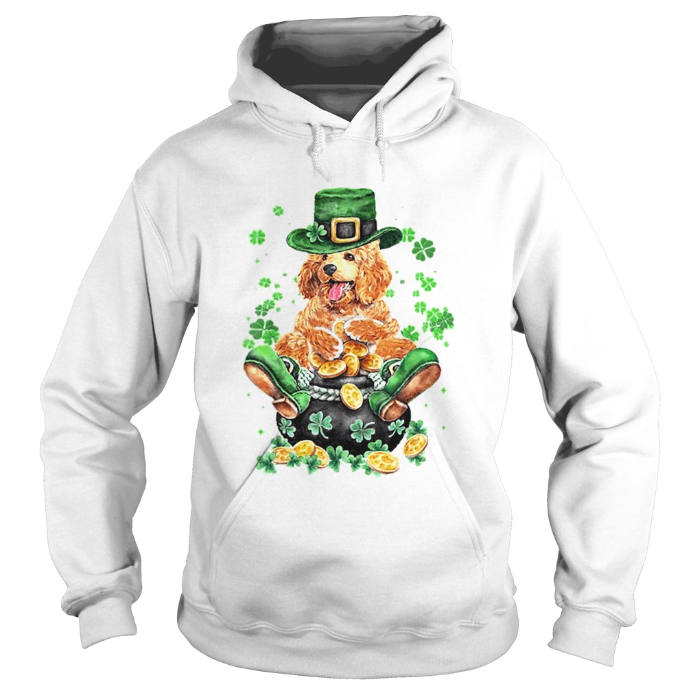 Poodle St Patricks Day Dog Lovers Hoodie