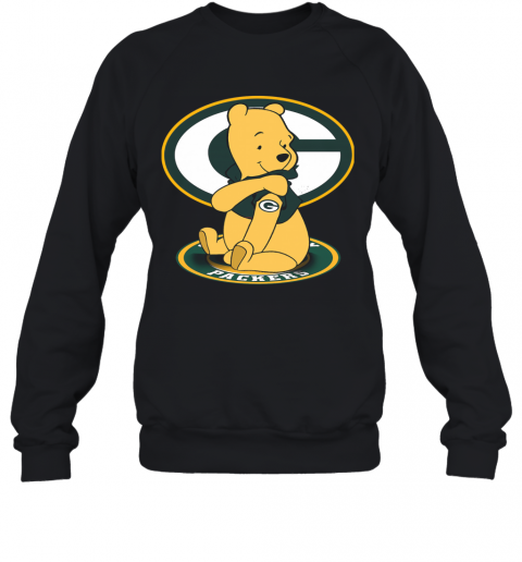 Pooh Green Bay Packers Tattoo T-Shirt Unisex Sweatshirt