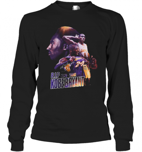 RIP Kobe Bryant 41 Years Old T-Shirt Long Sleeved T-shirt 