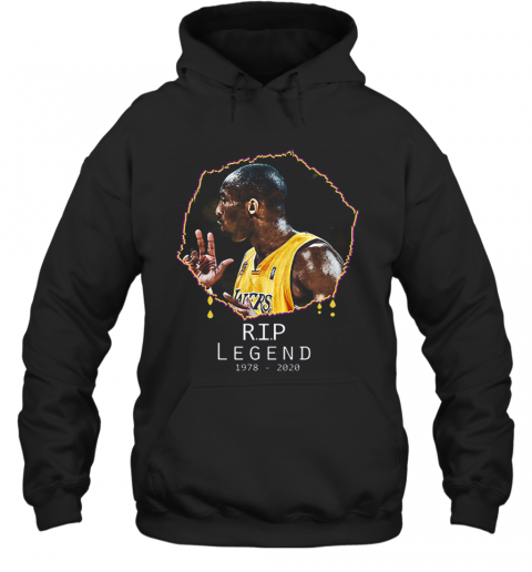 Rest In Peace Kobe Bryant R.I.P Legend 1978 2020 T-Shirt Unisex Hoodie