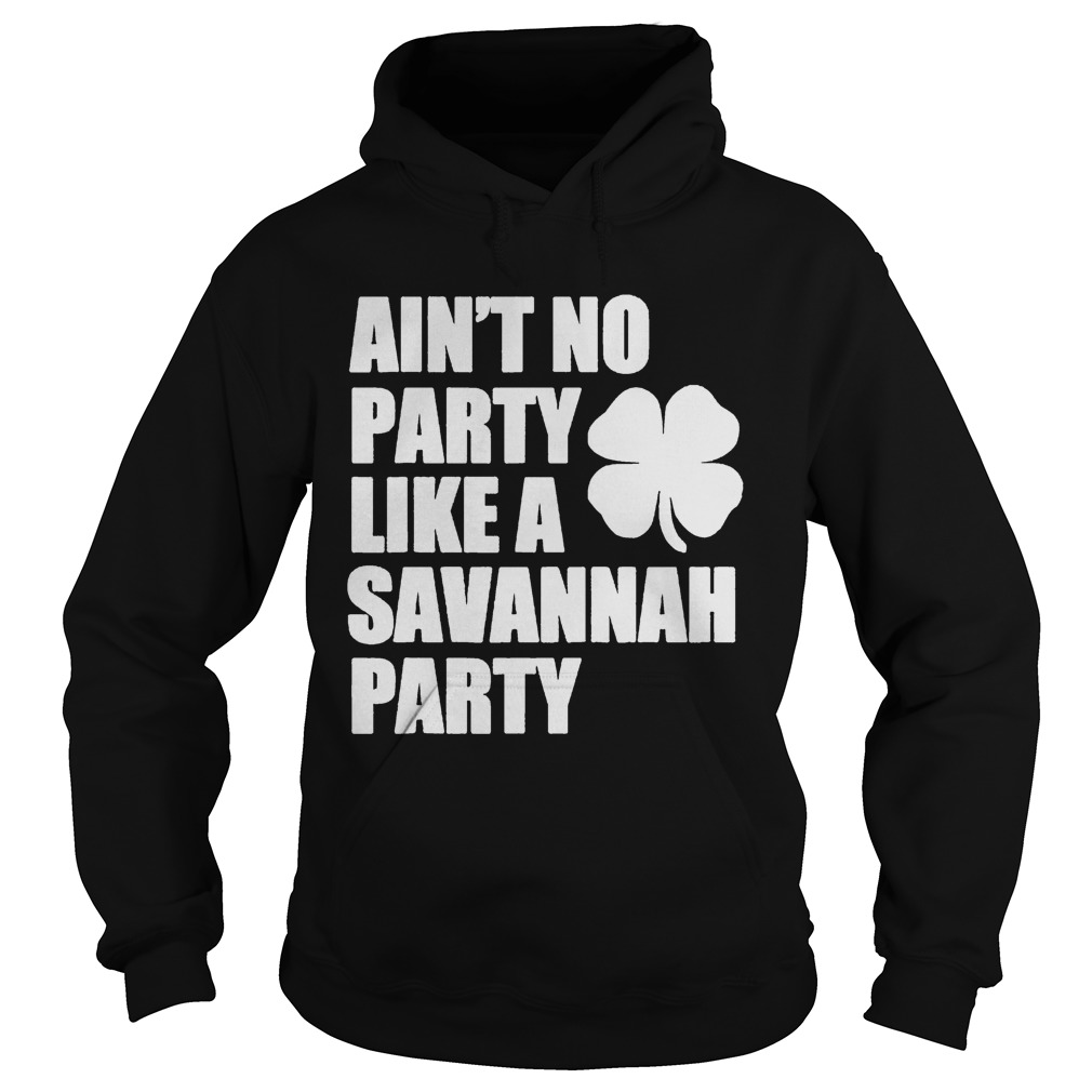 Savannah St Patricks Day Irish Parade Party Hoodie