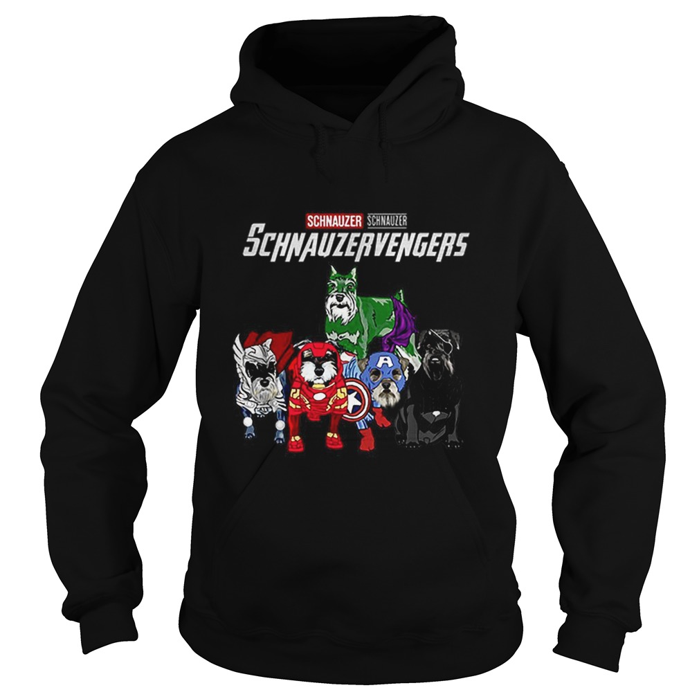 Schnauzer Schnauzervengers Marvel Avengers Endgame Hoodie