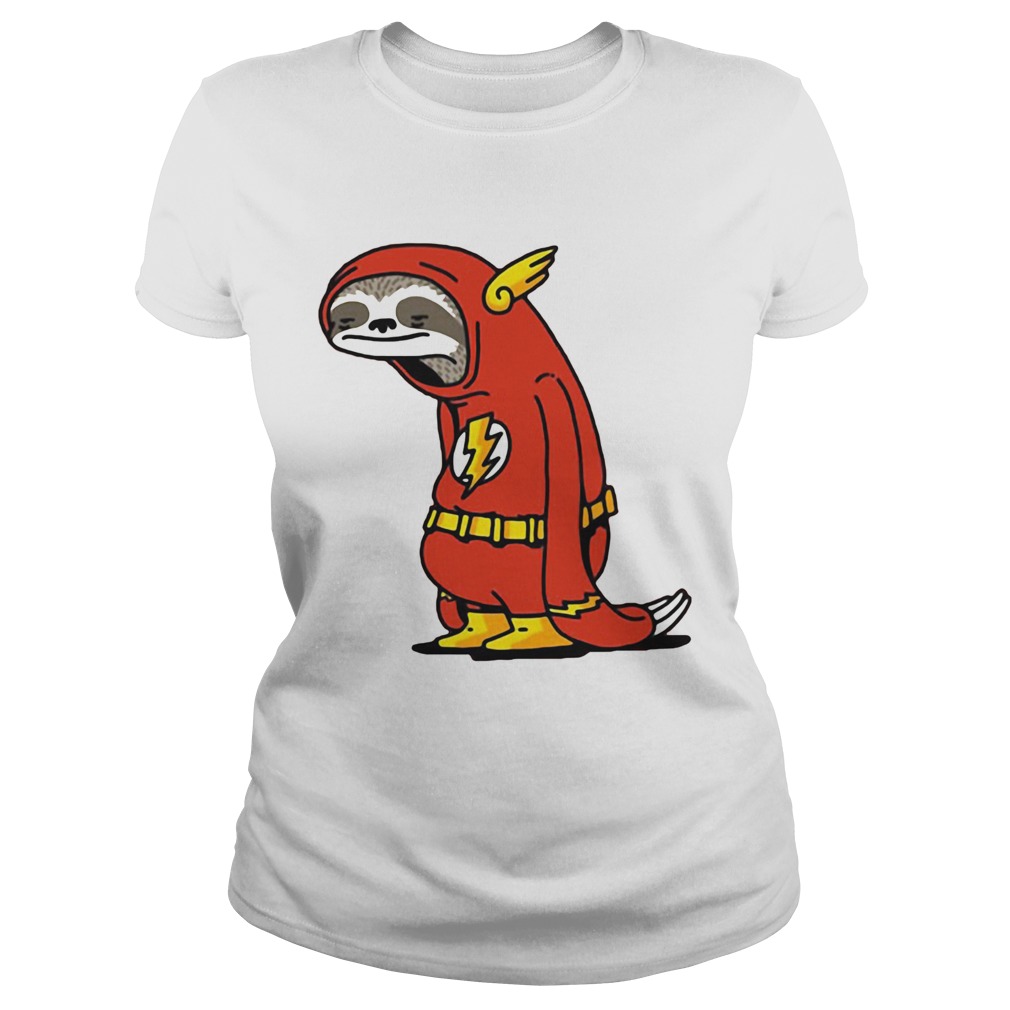 Sloth Flash Sticker Classic Ladies