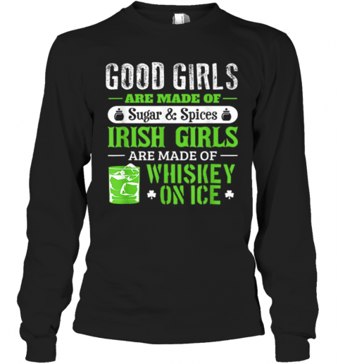 St Patrick'S Day For Women Good Girls Irish T-Shirt Long Sleeved T-shirt 