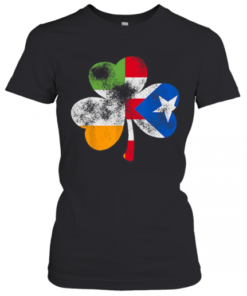 St Patricks Day Ireland Irish Puerto Rican T-Shirt Classic Women's T-shirt