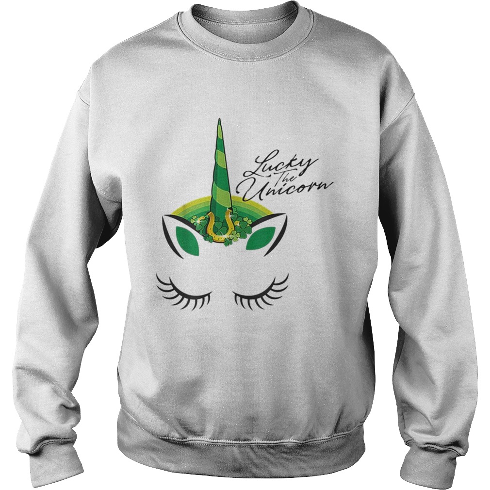 St Patricks Day Unicorn Shamrock for the Irish Sweatshirt