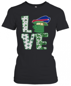 St.Patrick'S Day Football Love Team Buffalo Bill T-Shirt Classic Women's T-shirt