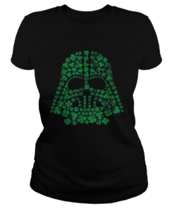 Star Wars Darth Vader Green Shamrocks St Patricks Day  Classic Ladies