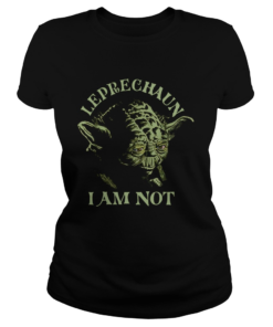 Star Wars Yoda Leprechaun I Am Not St Patricks Day  Classic Ladies