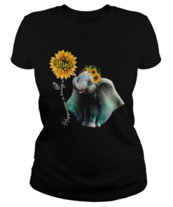 Sunflower Elephant Happiness Is Being A Nana  Classic Ladies