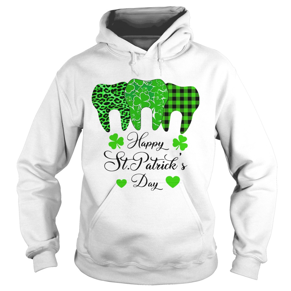 Teeth Happy St Patricks Day Hoodie