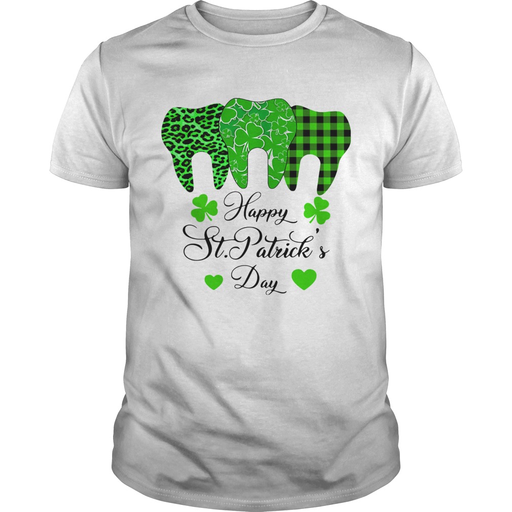 Teeth Happy St Patricks Day shirt