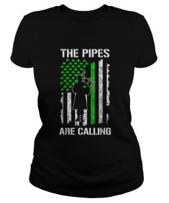 The Pipes Are Calling St Patricks Day Bagpipe  Classic Ladies