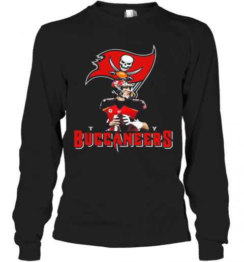 Tom Brady Buccaneers T-Shirt Long Sleeved T-shirt 