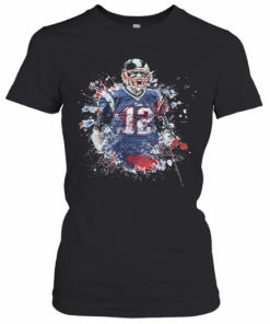 Tom Brady Player Football Art T-Shirt Classic Women's T-shirt