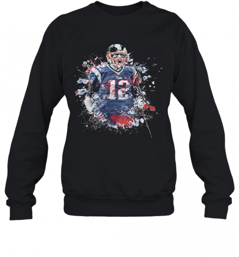 Tom Brady Player Football Art T-Shirt Unisex Sweatshirt