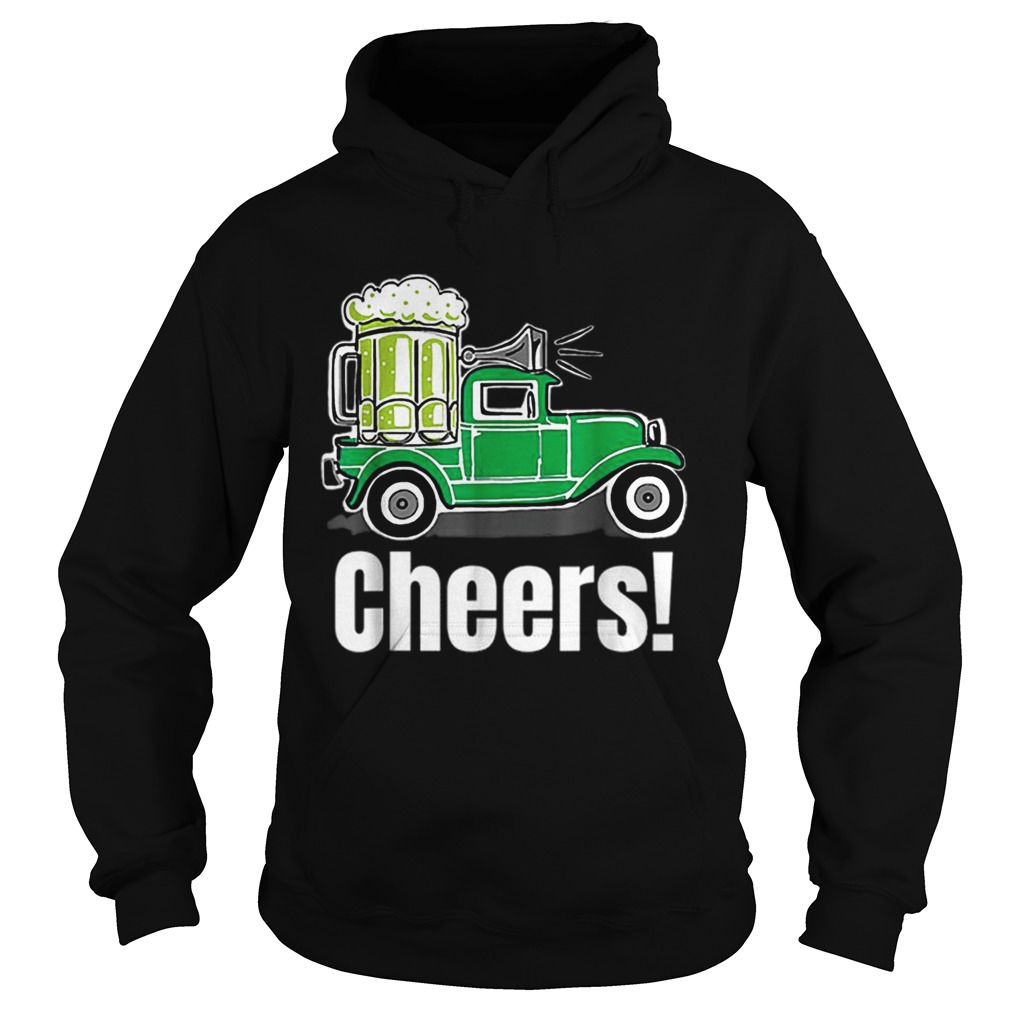 Truck Green Beer St Patricks Day Hoodie