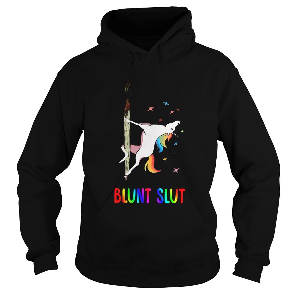 Unicorn Blunt Slut Hoodie