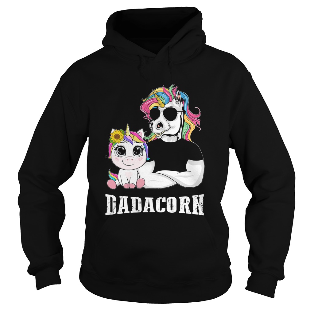 Unicorn Papa Dadacorn Hoodie