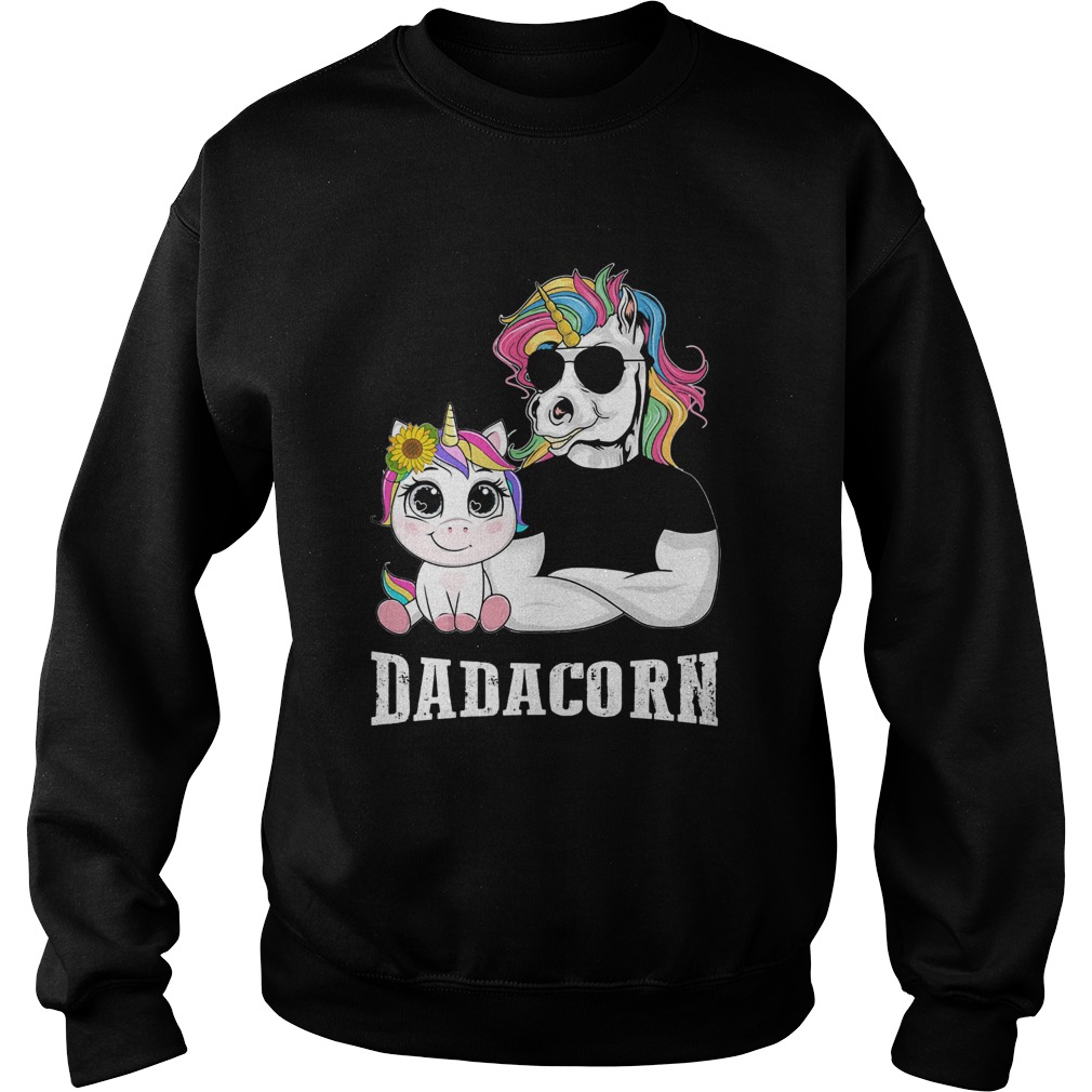 Unicorn Papa Dadacorn Sweatshirt