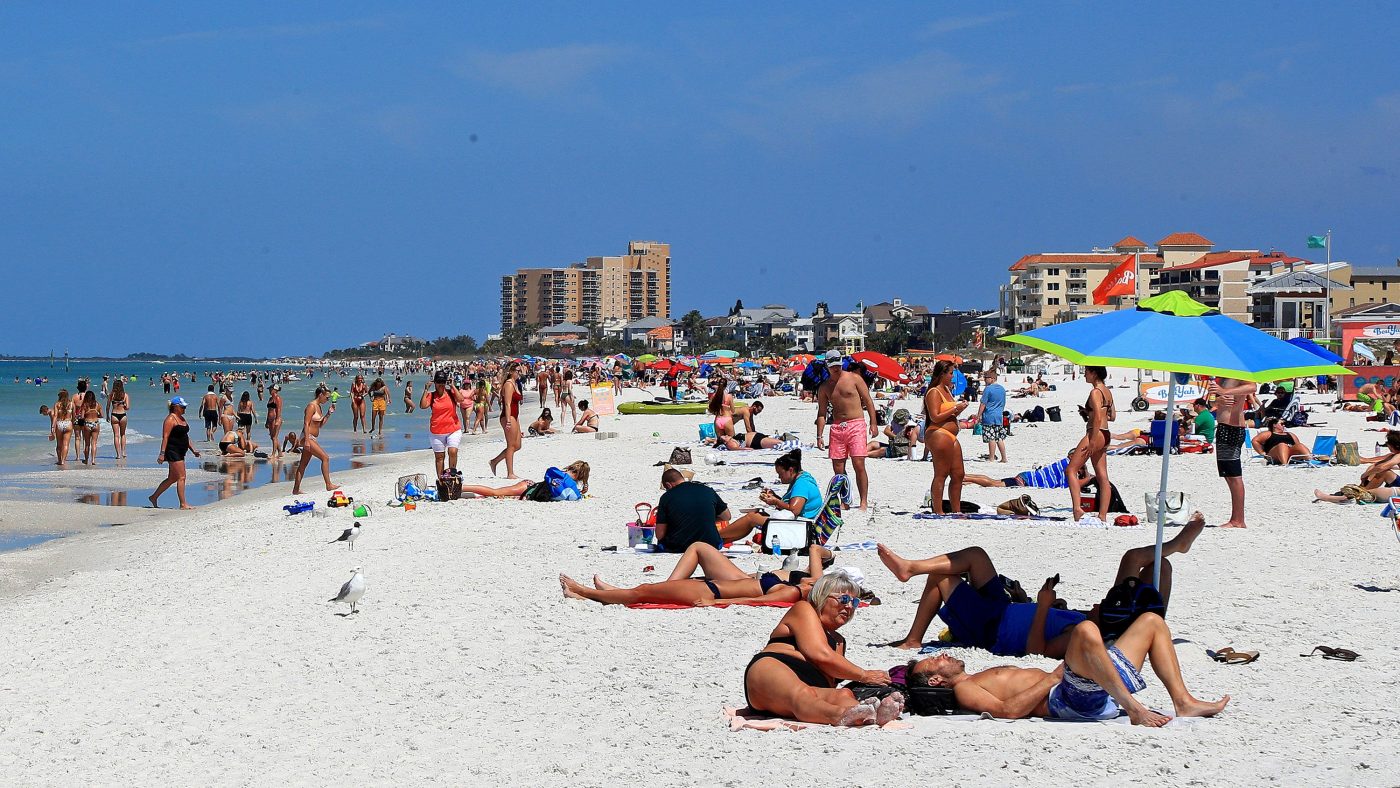 Jacksonville beaches reopen in Florida as states begin easing stay-at-home restrictions