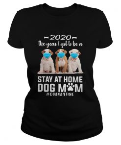 2020 The Year I Got To Be A Stay At Home PitBull Dog Mom Quarantine  Classic Ladies