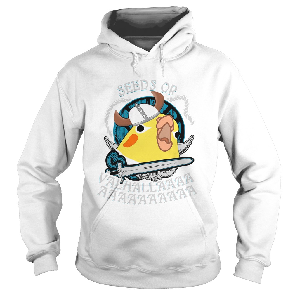 Angry Birds Seeds Or Valhallaaaa Hoodie