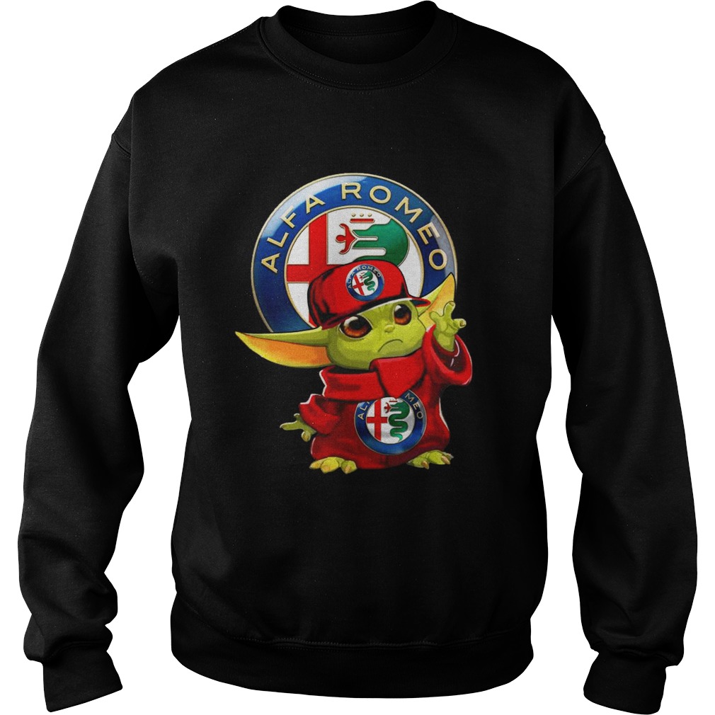 Baby Yoda Alfa Romeo Sweatshirt