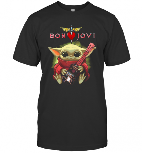 Baby Yoda Bon Jovi T-Shirt