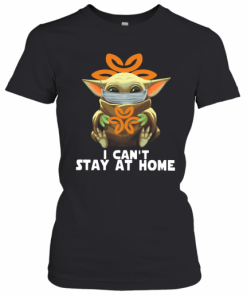 Baby Yoda Face Mask Dignity Health Can't Stay At Home T-Shirt Classic Women's T-shirt