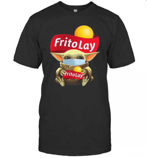 Baby Yoda Face Mask Hug Frito Lay T-Shirt