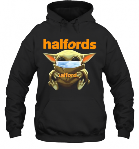 Baby Yoda Face Mask Hug Halfords T-Shirt Unisex Hoodie