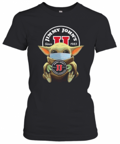 Baby Yoda Face Mask Hug Jimmy John's T-Shirt Classic Women's T-shirt