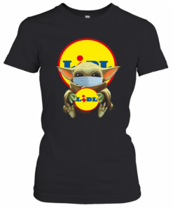 Baby Yoda Face Mask Hug Lidl T-Shirt Classic Women's T-shirt