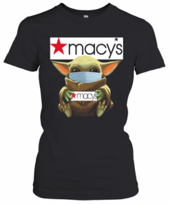 Baby Yoda Face Mask Hug Macy'S T-Shirt Classic Women's T-shirt