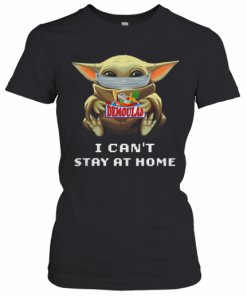 Baby Yoda Face Mask Hug My Demoulas I Can'T Stay At Home T-Shirt Classic Women's T-shirt