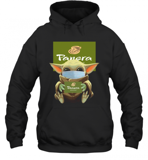 Baby Yoda Face Mask Hug Panera Bread T-Shirt Unisex Hoodie