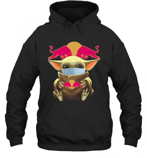 Baby Yoda Face Mask Hug Redbull T-Shirt Unisex Hoodie