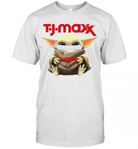 Baby Yoda Face Mask Hug TJ Maxx T-Shirt