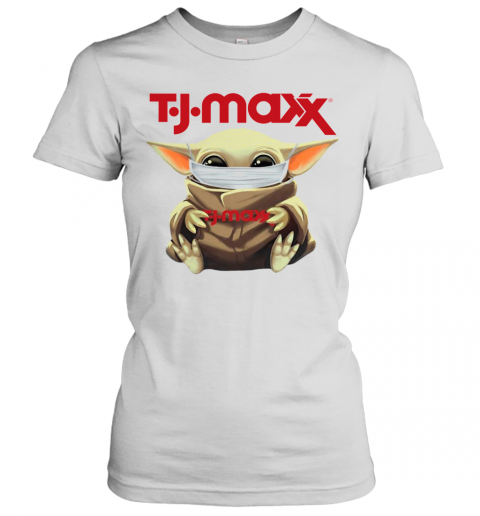 Baby Yoda Face Mask Hug TJ Maxx T-Shirt Classic Women's T-shirt