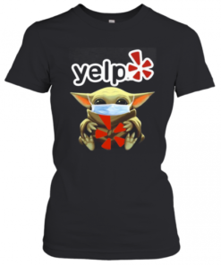 Baby Yoda Face Mask Hug Yelp T-Shirt Classic Women's T-shirt